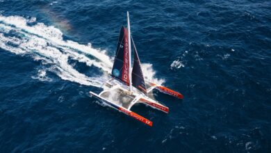 Voilier Idec sport_route du rhum 2022_vue du ciel