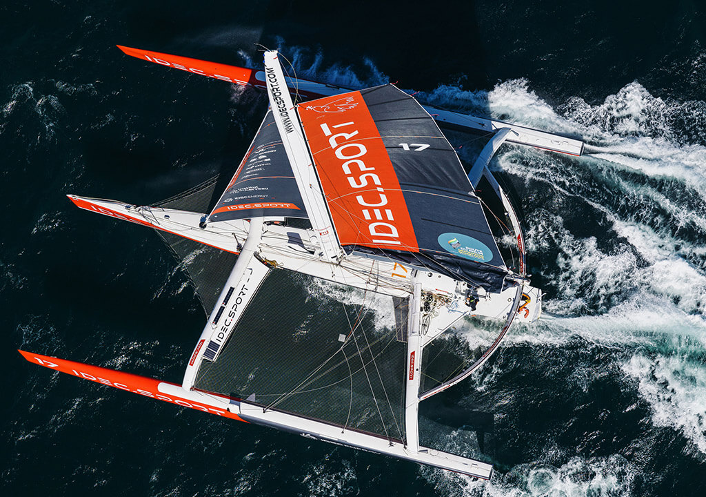 dimension maxi trimaran banque populaire