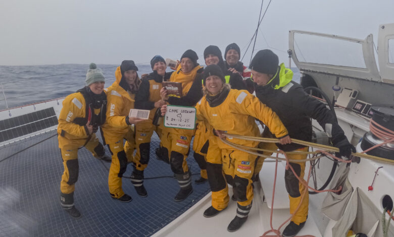 Cap leeuwin franchi pour IDEC SPORT et Alexia Barrier de The Famous Project CIC