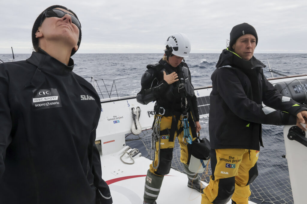 Grand Voile définitivement déchirée pour The Famous Project CIC