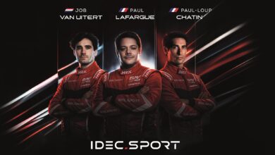 Paul Lafargue, Paul Loup Chatin, Job Van Uitert engagés en ELMS en 2026 avec IDEC SPORT sur la #28